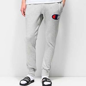 Gray champion sweatpants size M